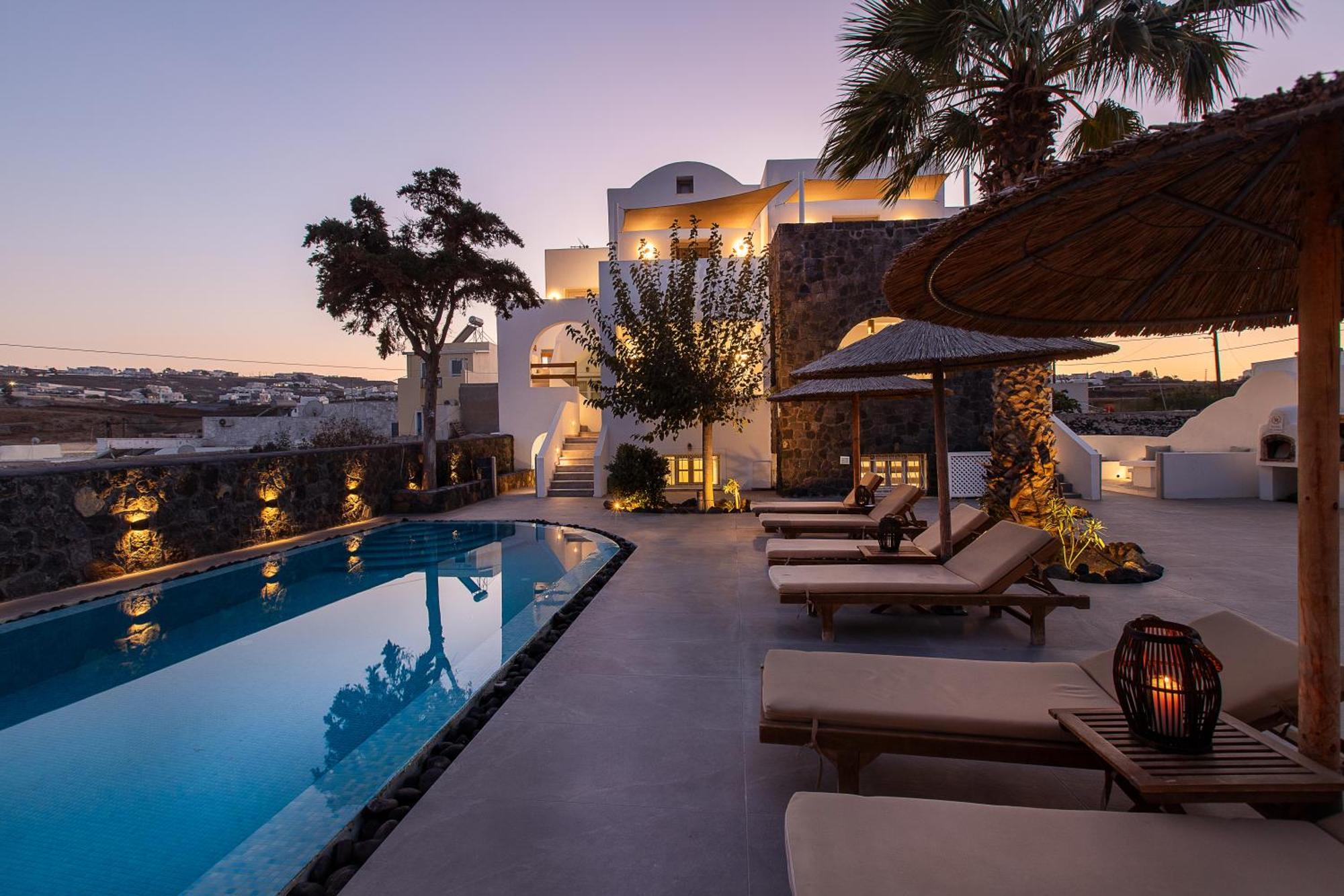 Santorini Villatzio Suites Mesaria Bagian luar foto